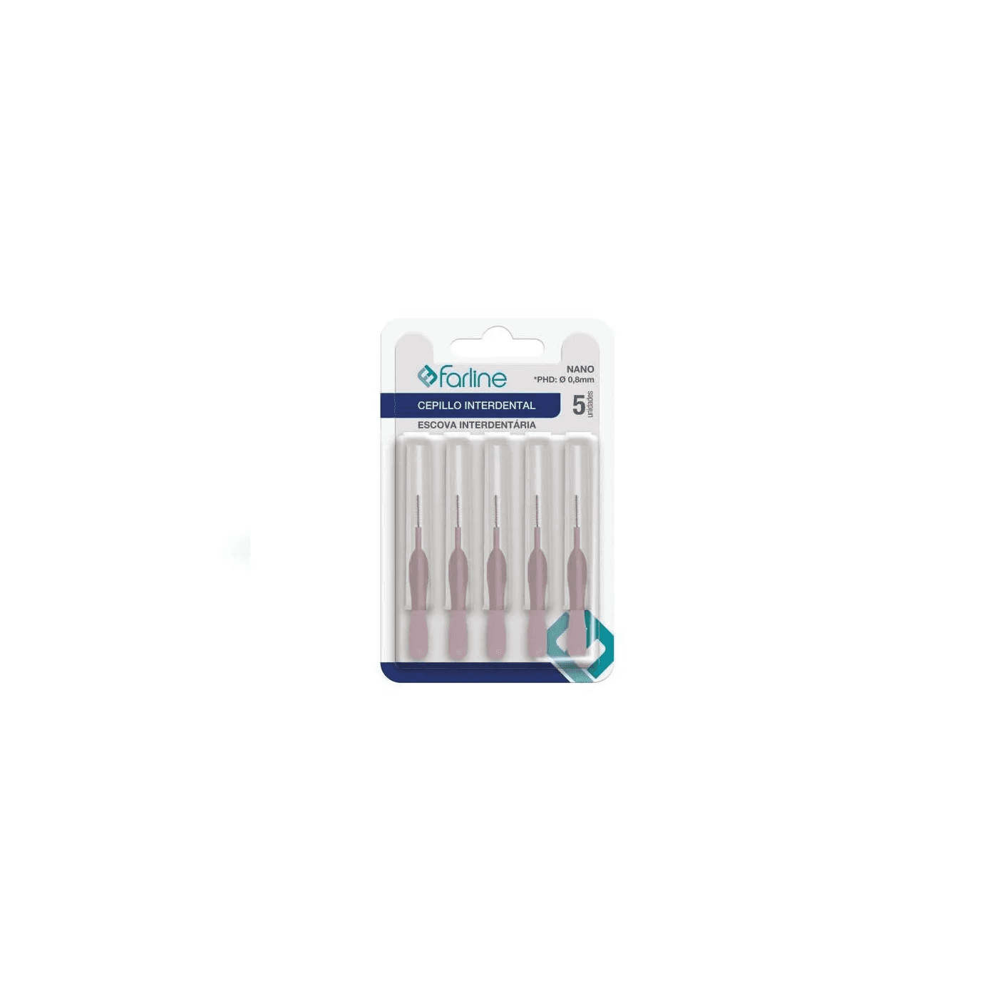 Farline Cepillo Interdental Nano 5uds