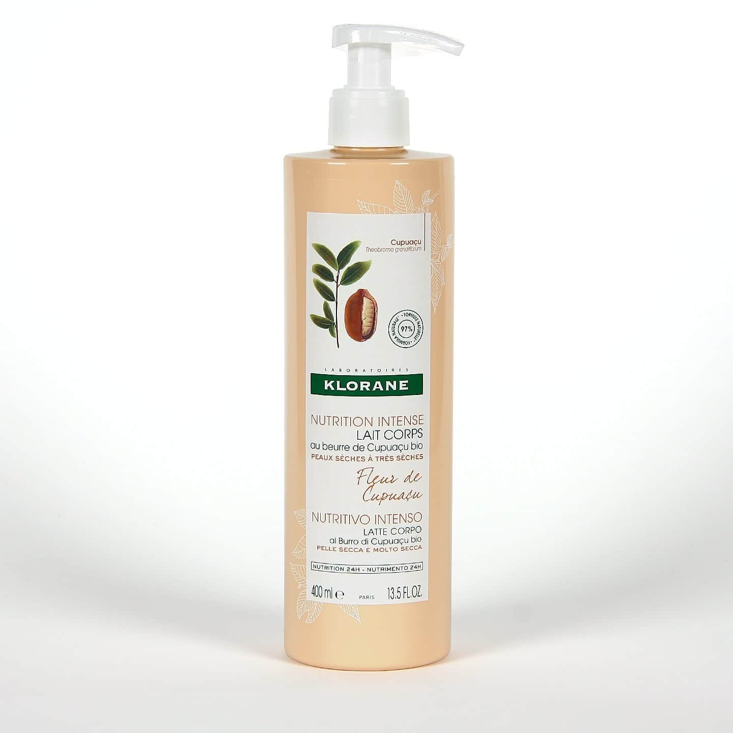 Klorane Leche Corporal al Cupuacu BIO 400ml